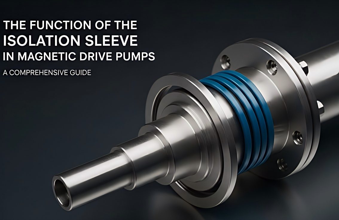 마그네틱 드라이브 펌프의 절연 슬리브 기능