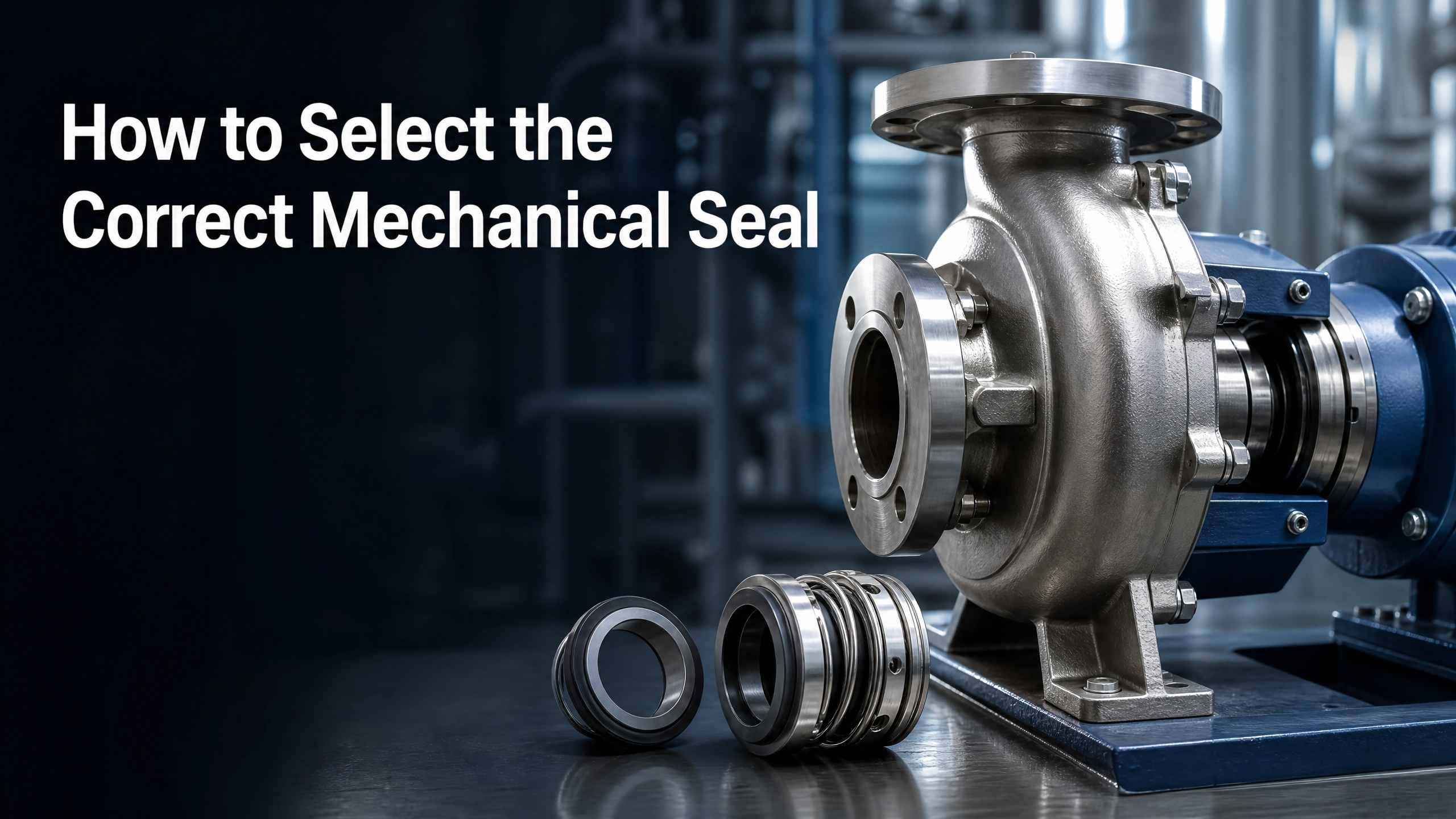 올바른 Mechanical Seal을 선택하는 방법